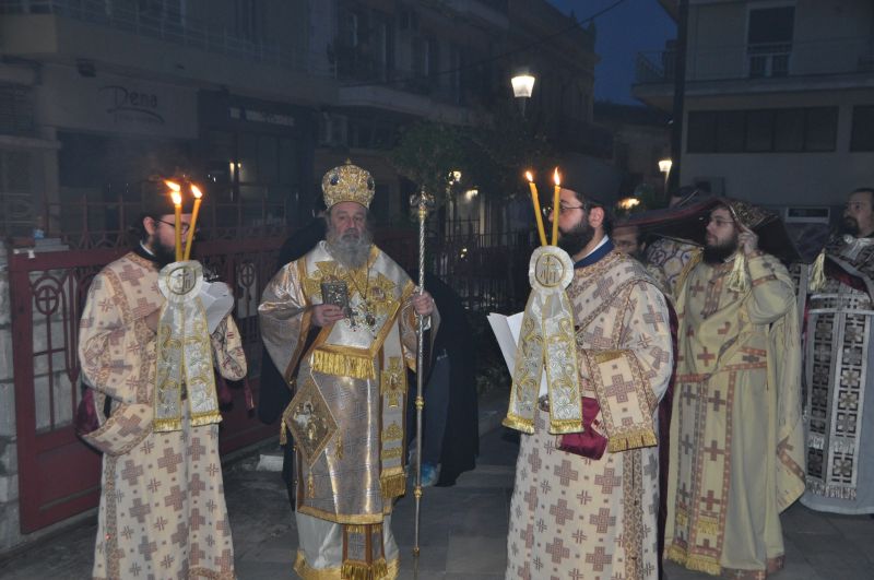 Τά ἅγια Πάθη τοῦ Κυρίου μας στόν Ἱερό Μητροπολιτικό Ναό Δράμας